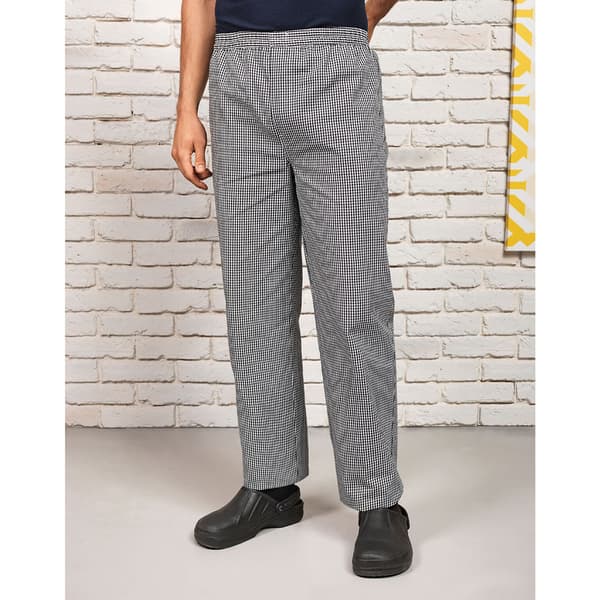 Premier Unisex Pull-on Chefs Trousers / Catering Workwear