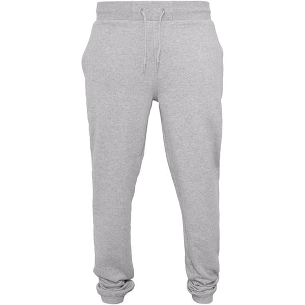 Build Your Brand Mens Heavy Sweatpants Heather Grey S