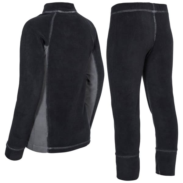 Trespass Childrens/Kids Bubbles Fleece Top And Bottom Base Layers