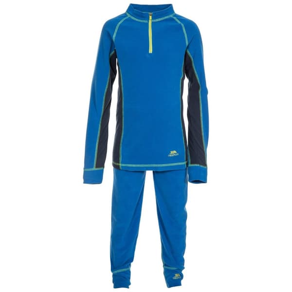 Trespass Childrens/Kids Bubbles Fleece Top And Bottom Base Layers