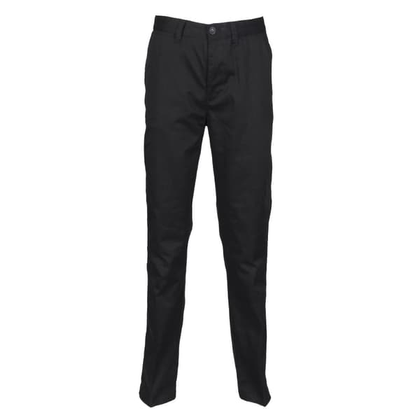 Henbury Womens/Ladies 65/35 Flat Fronted Slim Fit Chino Work Trousers