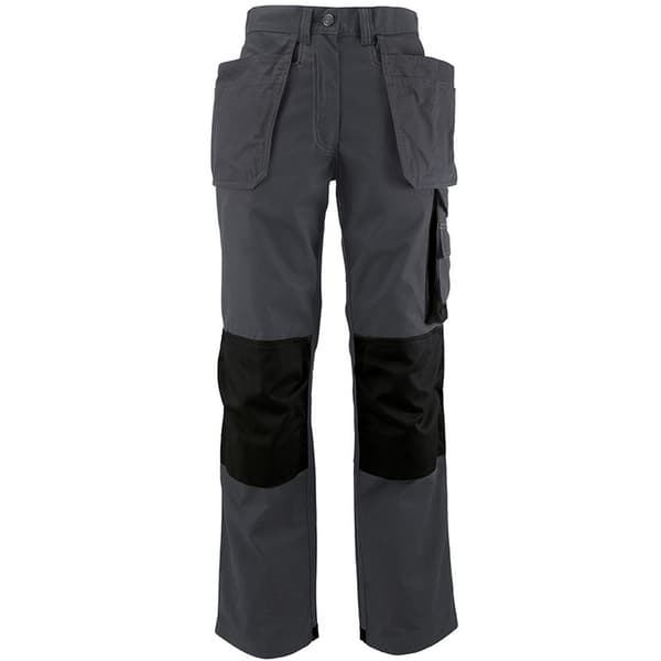 Alexandra Kvinder/Damer Tungsten Holster arbejdsbukser Grey/Black 16S