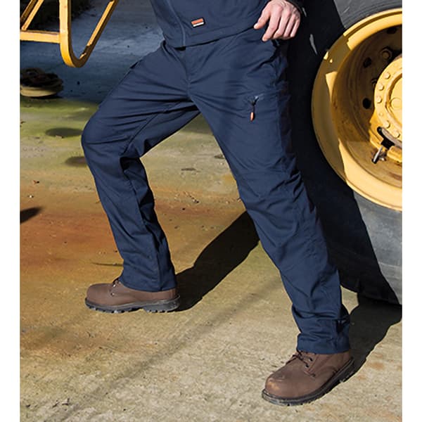 Result Mens Stretch Work Trousers / Pants (32 Inch Leg Length)