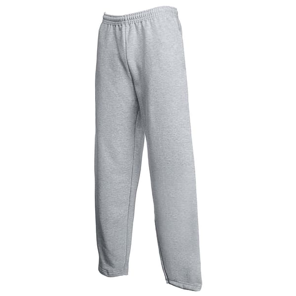 Fruit Of The Loom Mens Open Hem Jog Pants / Jogging Bottoms