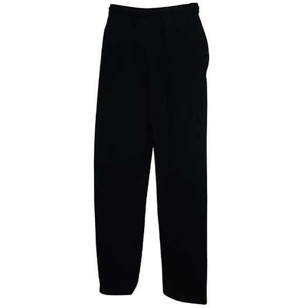 Fruit Of The Loom Mens Open Hem Jog Pants / Jogging Bottoms