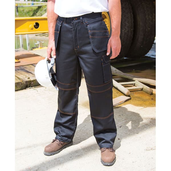 Result Unisex Work-Guard Lite X-Over Holster Workwear Trousers (Breathable And Windproof)