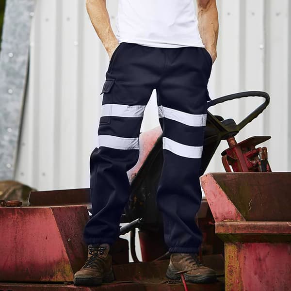 Yoko Adults Unisex Hi Vis Jogging Pants