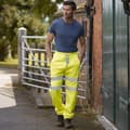 Pikkukuva 2 / 2: Yoko Adults Unisex Hi Vis Jogging Pants