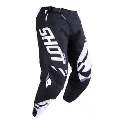 SHOT Cross Contact Score Pants - Män - Svartvitt