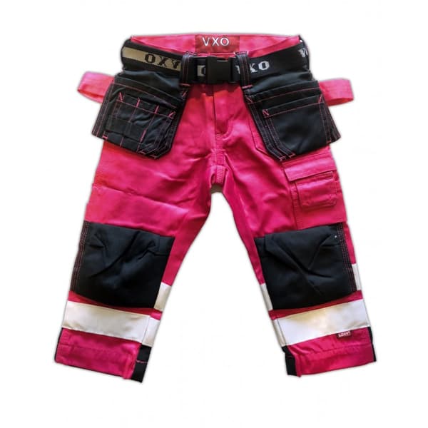 Arbetsbyxa med Loxy-reflex Rosa