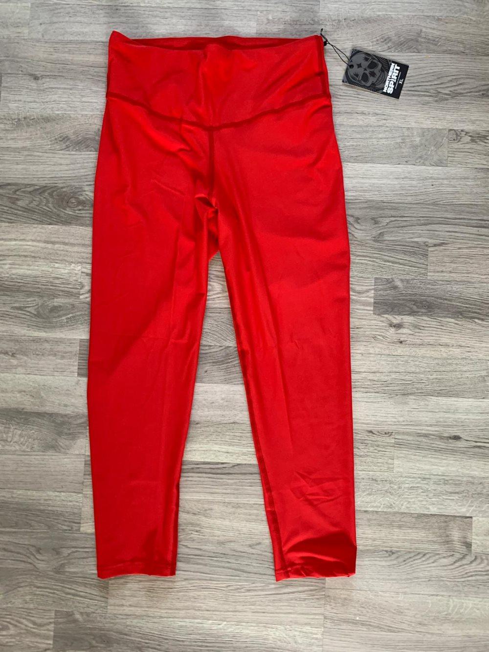 Northern Spirit röda tights strl XL - modell RED