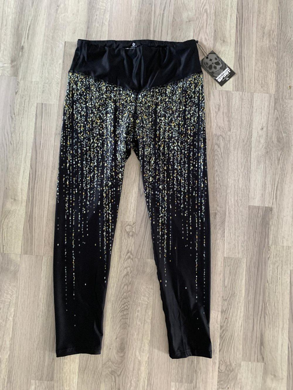 Northern spirit tights träningsbyxor strl S - Sparkle