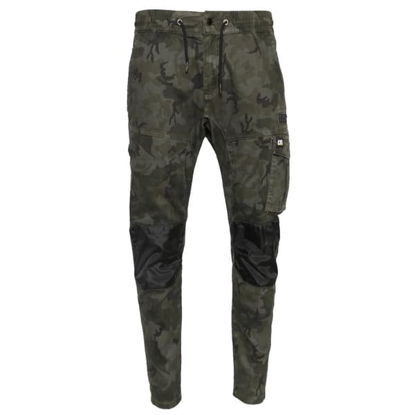 Caterpillar Mens Dynamic Cargo Trousers Green Camo 40S