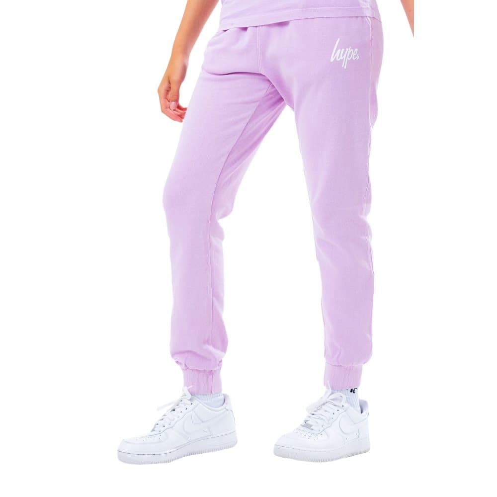 Hype Joggingbyxor för flickor med klotterlogotyp som tvättats