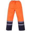 Miniatyrbilde 1 av 2: Yoko Unisex Adult Hi-Vis Waterproof Over Trousers