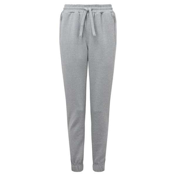 TriDri Joggingbyxor för män med spunfärgad färgning Grey Melange M