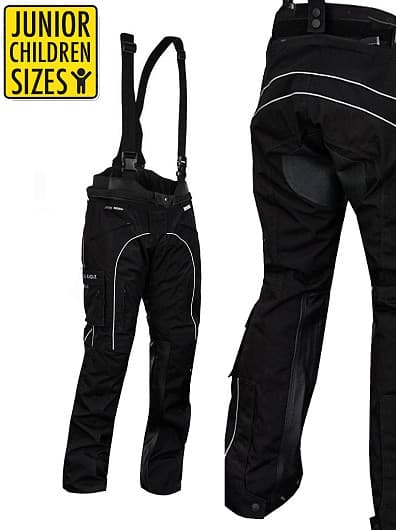 Junior Kids CE All-Weather Motorcykel Bukser - MCV DS5