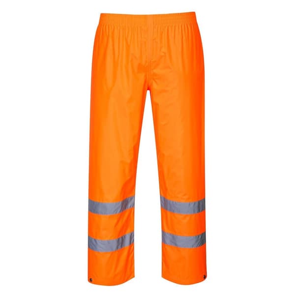 Portwest Mens Hi-Vis Rain Trousers
