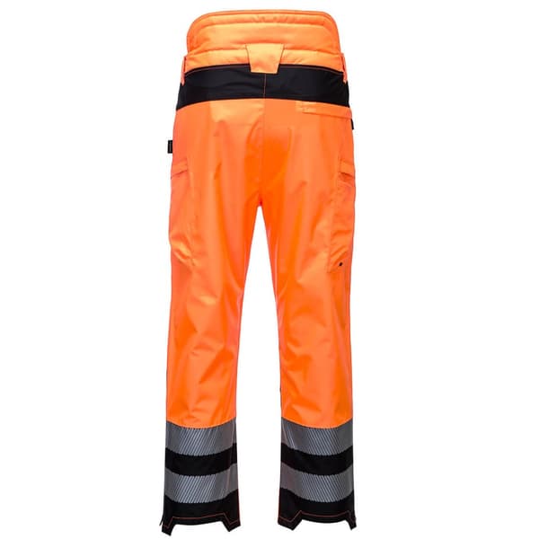 Portwest Mens PW3 Extreme High-Vis Safety Rain Trousers