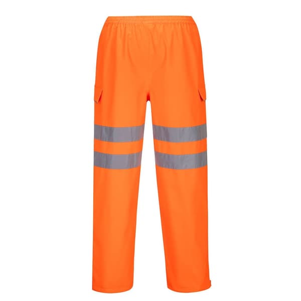 Portwest Hi-Vis Safety Rain Trousers för män