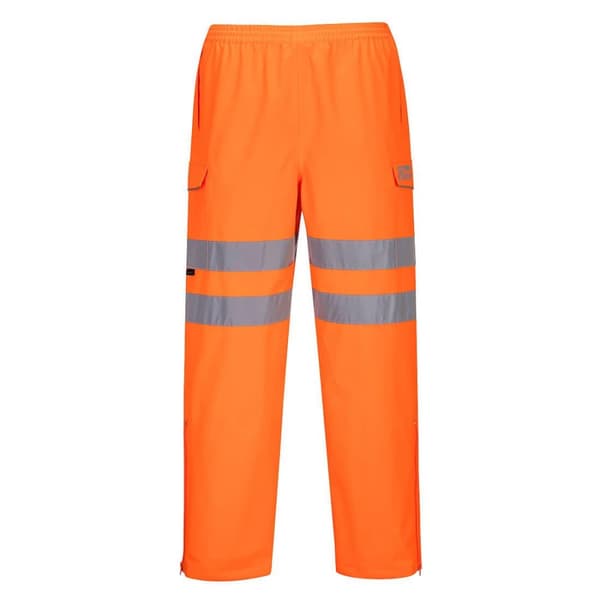 Portwest Hi-Vis Safety Rain Trousers för män