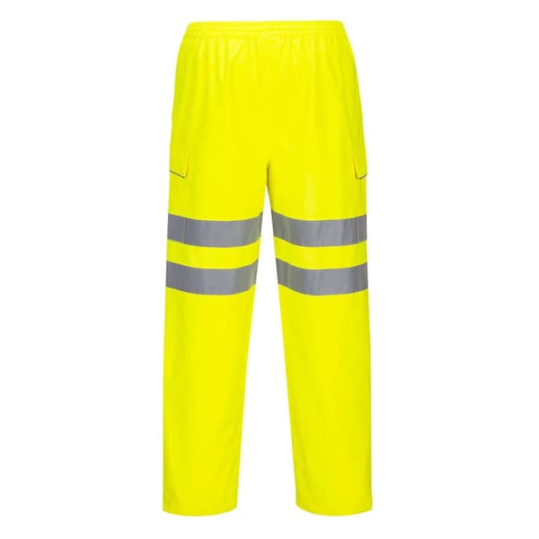 Portwest Mens Hi-Vis Rain Trousers