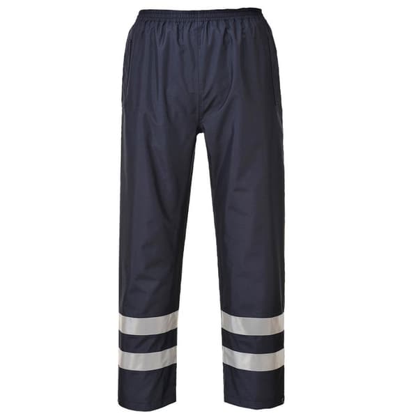 Portwest Mens Iona Lite Over Trousers Navy XS