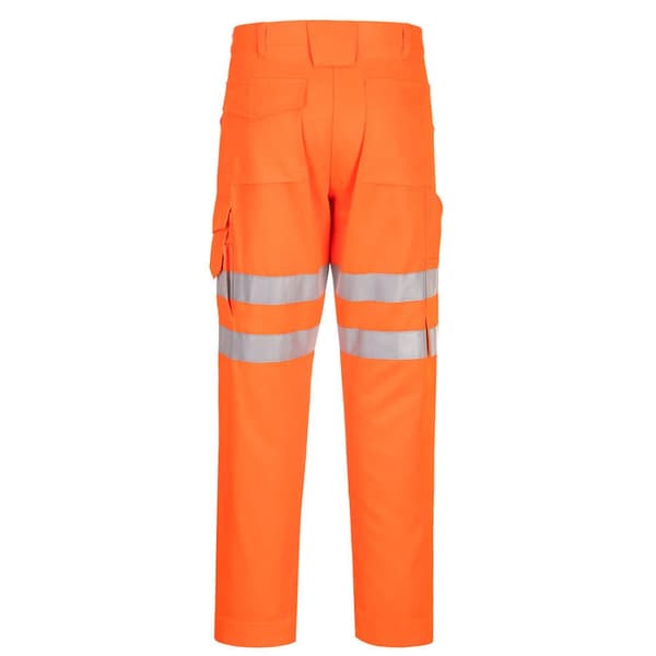 Portwest Miljøvenlige Hi-Vis-sikkerhedsarbejdsbukser til mænd