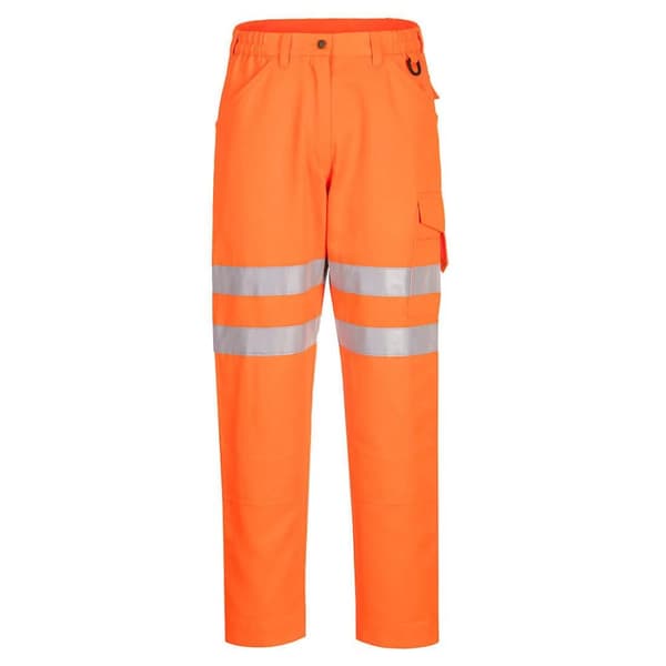 Portwest Miljøvenlige Hi-Vis-sikkerhedsarbejdsbukser til mænd