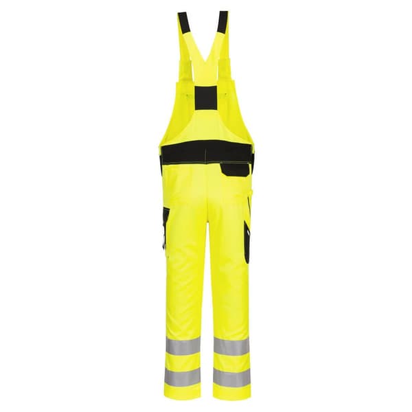 Portwest Mens PW2 Hi-Vis Bib And Brace Overall