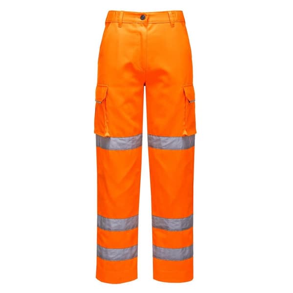 Portwest Hi-Vis-arbetsbyxor för män Orange XXL R
