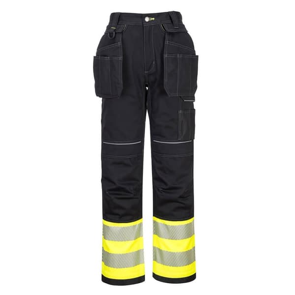 Portwest PW3 Hi-Vis Holster Pocket bukser til mænd