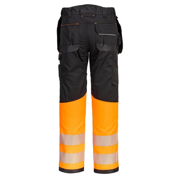 Portwest PW3 Hi-Vis Holster Pocket Trousers för herrar