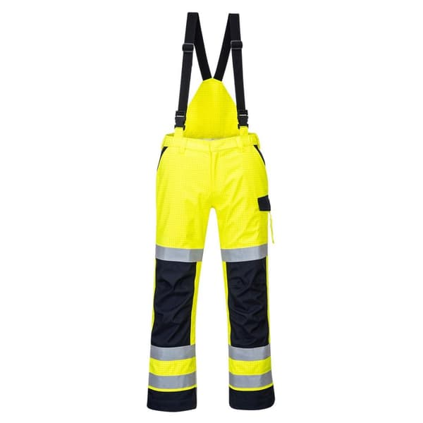 Portwest Mens Modaflame Rain Multi-Norm Waterproof Trousers