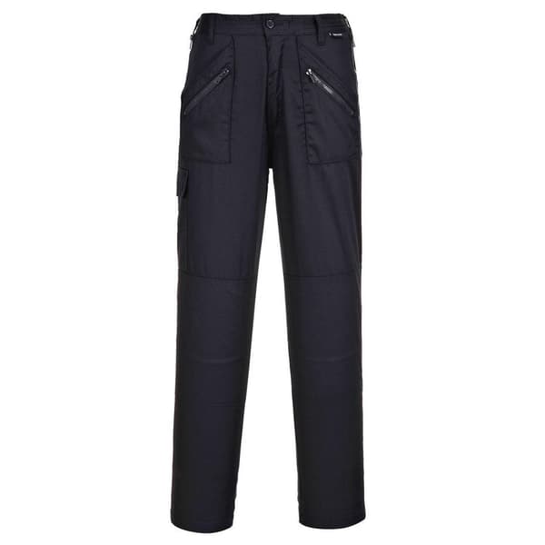 Portwest Womens/Ladies Action Trousers Black XL T