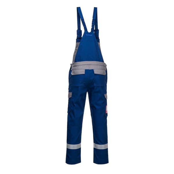 Portwest Mens Bizflame Ultra Two Tone Bib And Brace Trouser