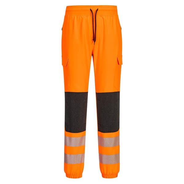 Portwest KX3 Hi-Vis fleksible sikkerhedsjoggingbukser til mænd