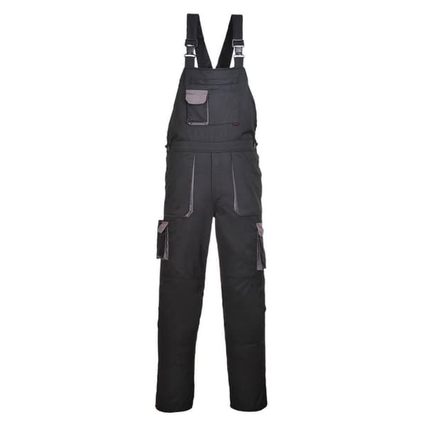 Portwest Herre Texo kontrast Bib og Brace Overall