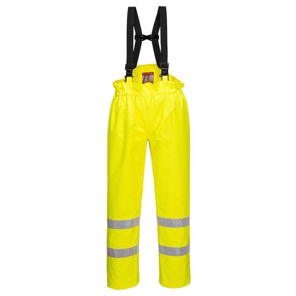 Portwest Mens Bizflame Rain Hi-Vis Trousers