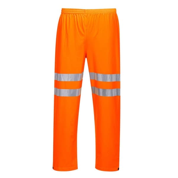 Portwest Mens Hi-Vis Sealtex Ultra Rain Trousers Orange XL