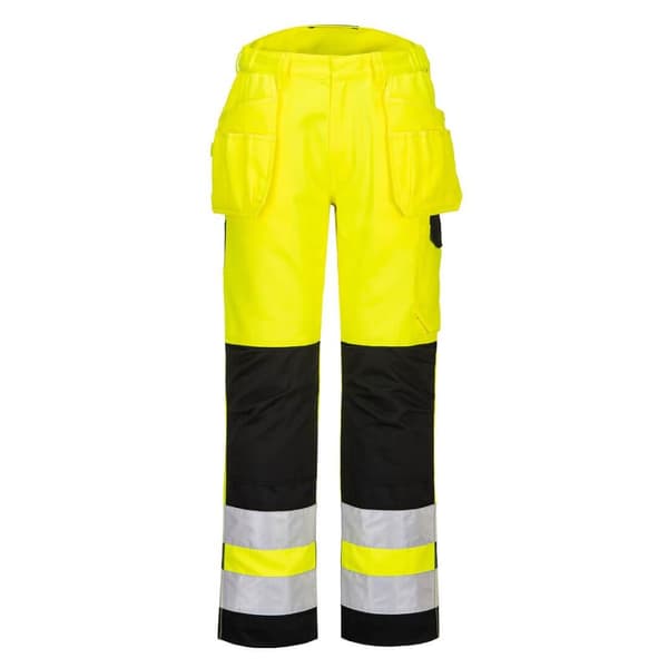 Portwest PW2 Hi-Vis Holster Pocket-bukser til herrer