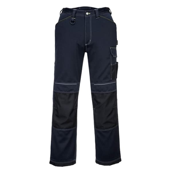 Portwest PW3 arbetsbyxor för män Navy/Black 41R