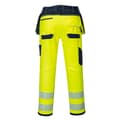 Miniatyrbilde 2 av 2: Portwest Mens T501 Hi-Vis Work Trousers