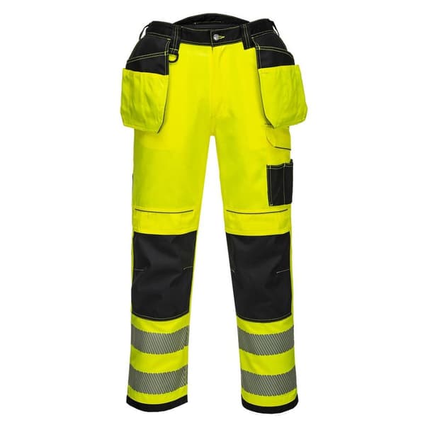 Portwest Mens T501 Hi-Vis Work Trousers