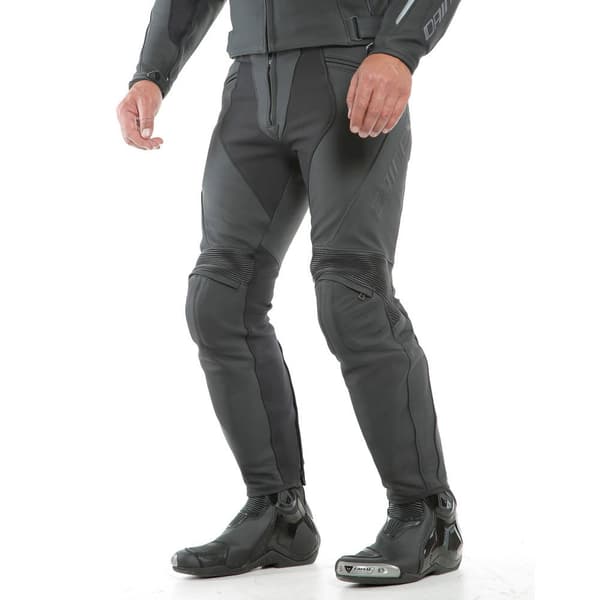 Dainese Pitkät Housut Pony 3 Leather Musta,Harmaa 25 Mies