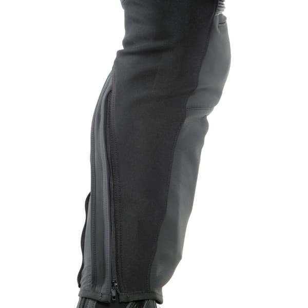 Dainese Pitkät Housut Pony 3 Leather Musta,Harmaa 25 Mies