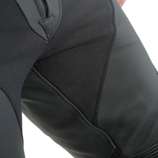 Dainese Pitkät Housut Pony 3 Leather Musta,Harmaa 25 Mies