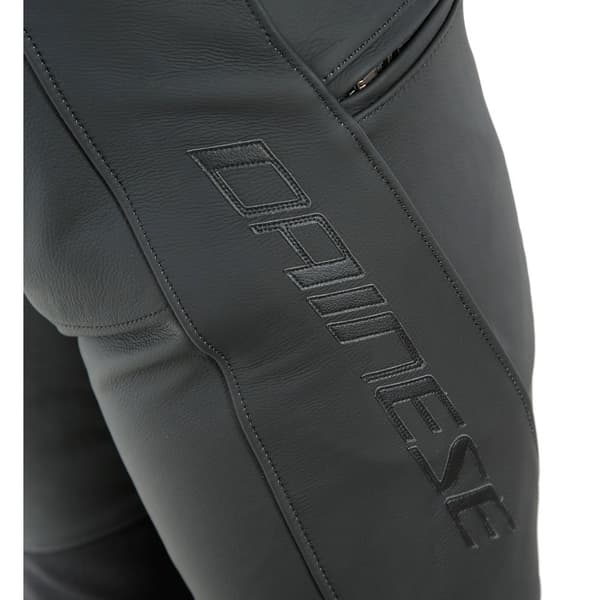 Dainese Pitkät Housut Pony 3 Leather Musta,Harmaa 25 Mies