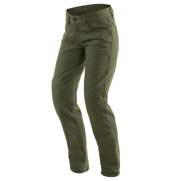 Dainese Outlet Långbyxor Casual Slim Tex Grönt 28 Kvinna