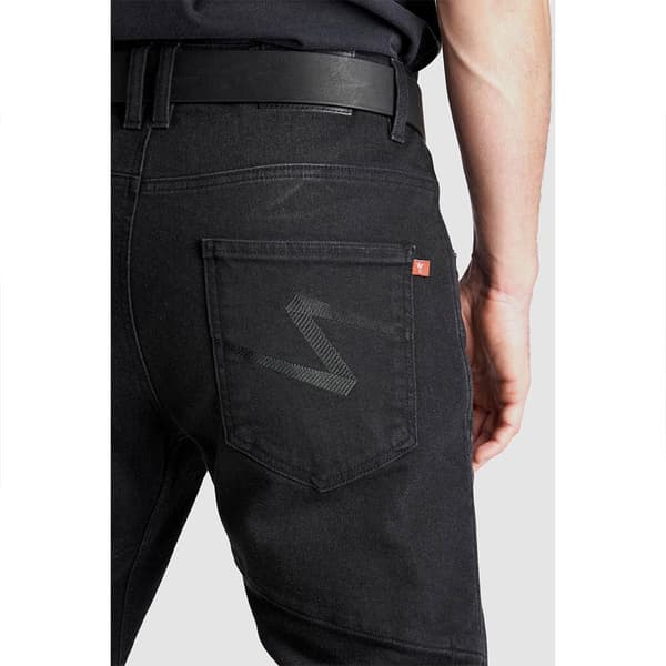 Pando Moto Jeans Boss Dyn 01 Grå 28 / 34 Man
